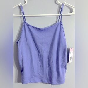 NWT! Wild Fable size medium lilac purple spaghetti strap crop cami top